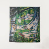 Paul Cezanne - Vier badenden Wandkleed (Voorkant)