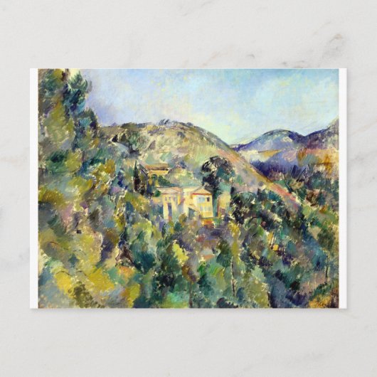 Paul Cezanne View van Domaine heilige-Joseph Briefkaart (Voorkant)