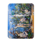Paul Cezanne - Vijf badenden Magneet (Verticaal)