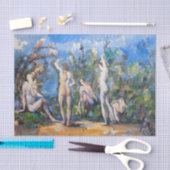 Paul Cezanne - Vijf badenden Tissuepapier (Craft)