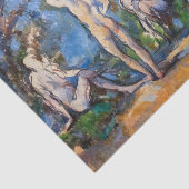 Paul Cezanne - Vijf badenden Tissuepapier (Detail)