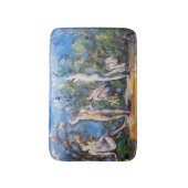 Paul Cezanne - Vijf baders Badmat (Voorkant Verticaal)