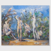 Paul Cezanne - Vijf baders Cadeaupapier (Vlak)