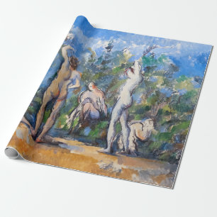 Paul Cezanne - Vijf baders Cadeaupapier