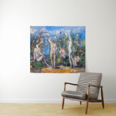 Paul Cezanne - Vijf baders Wandkleed (In Situ (horizontaal))