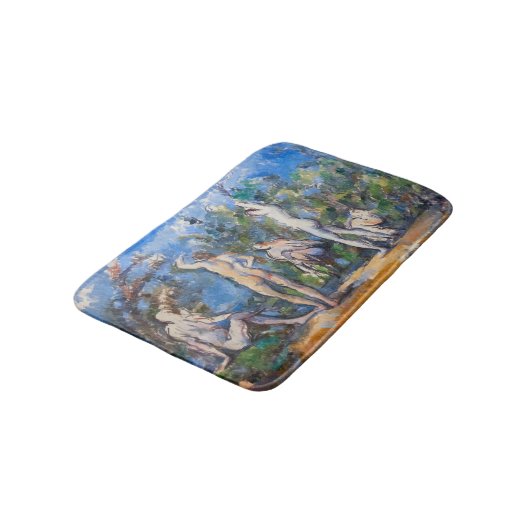 Paul Cezanne - Vijf Bathers Badmat (Gekanteld)