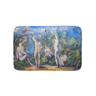 Paul Cezanne - Vijf Bathers Badmat