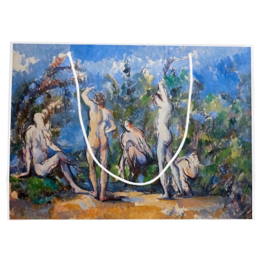 Paul Cezanne - Vijf Bathers Groot Cadeauzakje (Achterkant)
