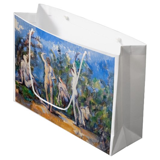 Paul Cezanne - Vijf Bathers Groot Cadeauzakje (Voorkant Gekanteld)