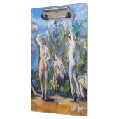 Paul Cezanne - Vijf Bathers Klembord (Links)