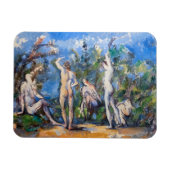 Paul Cezanne - Vijf Bathers Magneet (Horizontaal)