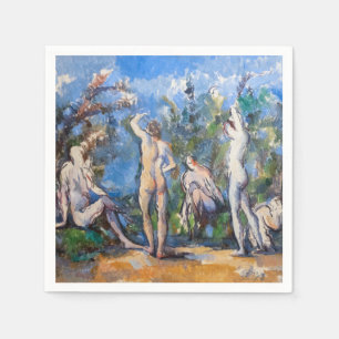 Paul Cezanne - Vijf Bathers Servet
