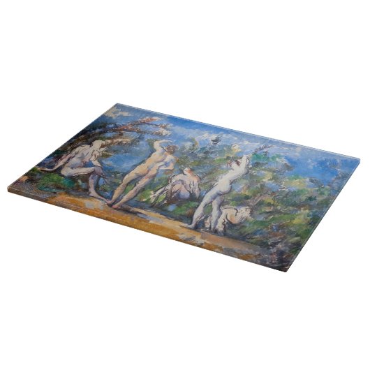 Paul Cezanne - Vijf Bathers Snijplank (Hoek)