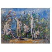 Paul Cezanne - Vijf Bathers Snijplank (Voorkant)