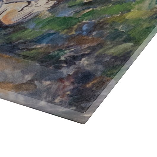 Paul Cezanne - Vijf Bathers Snijplank (Hoek)