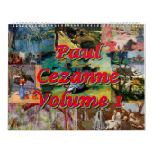 Paul Cezanne Volume 1 Kalender (Hoes)