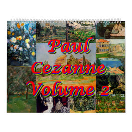 Paul Cezanne Volume 2 Kalender