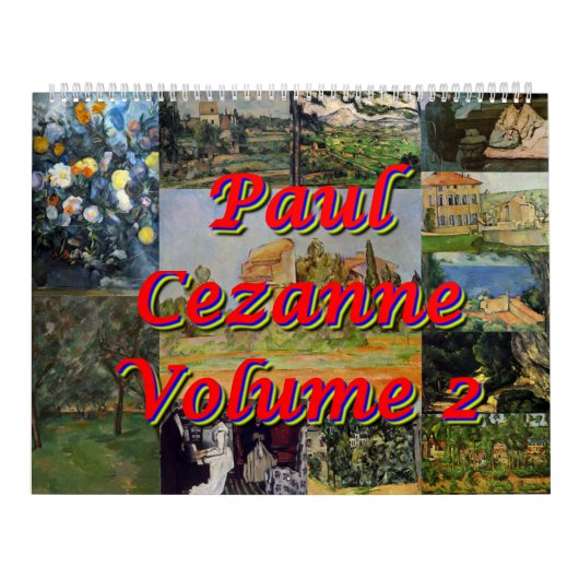 Paul Cezanne Volume 2 Kalender (Hoes)