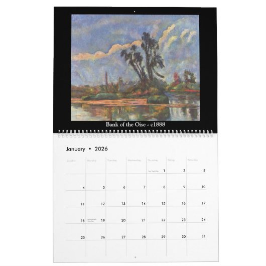 Paul Cezanne Volume 4 Kalender (Jan 2026)