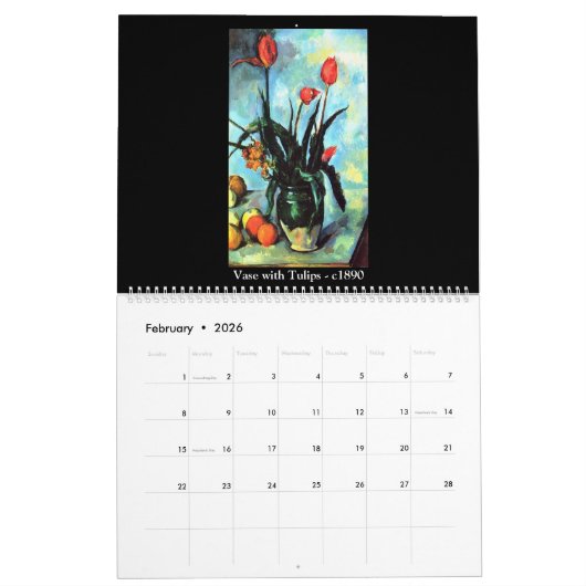 Paul Cezanne Volume 5 Kalender (Feb 2026)
