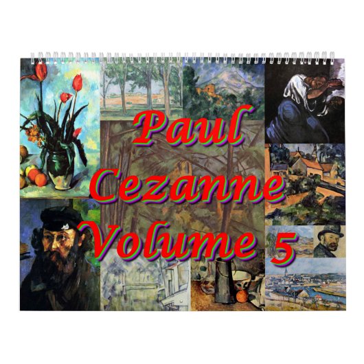 Paul Cezanne Volume 5 Kalender (Hoes)