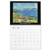 Paul Cezanne Volume 6 Kalender (Mar 2026)