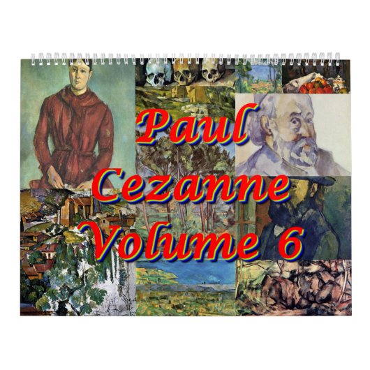 Paul Cezanne Volume 6 Kalender (Hoes)