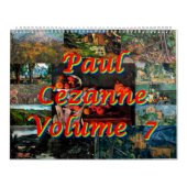 Paul Cezanne Volume 7 Kalender (Hoes)
