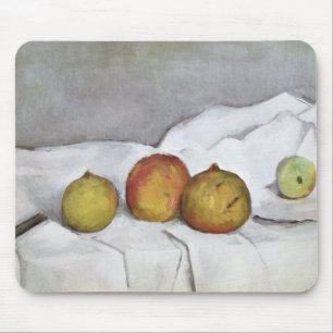 Paul Cezanne   Vruchten op een doek, c.1890 Muismat