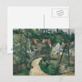 Paul Cezanne - Wegwezen Briefkaart (Voorkant / Achterkant)
