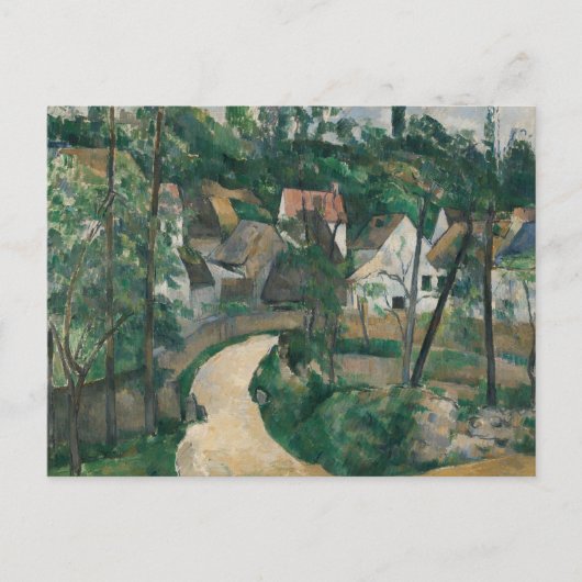 Paul Cezanne - Wegwezen Briefkaart (Voorkant)