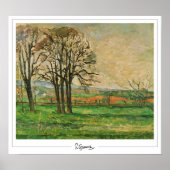 Paul Cézanne Zedign Art Poster #11 (Voorkant)
