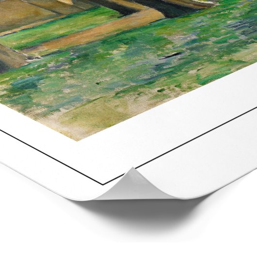 Paul Cézanne Zedign Art Poster #12 (Hoek)