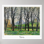 Paul Cézanne Zedign Art Poster #12 (Voorkant)