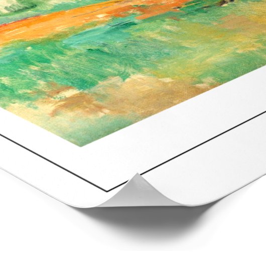 Paul Cézanne Zedign Art Poster #13 (Hoek)