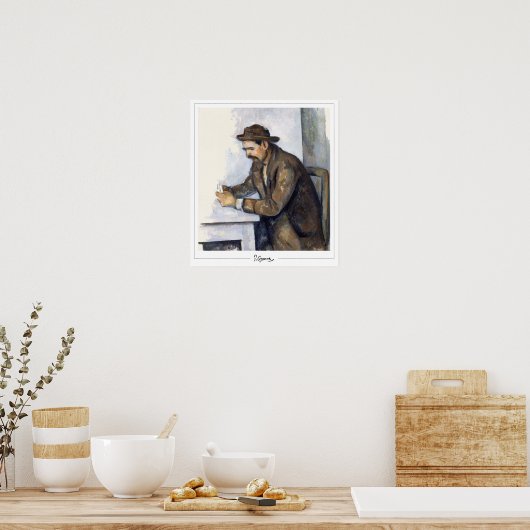 Paul Cézanne Zedign Art Poster #21 (Keuken)