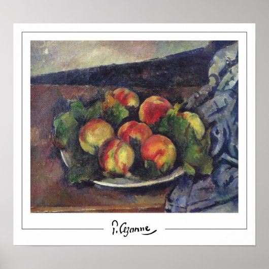 Paul Cézanne Zedign Art Poster #213 (Voorkant)
