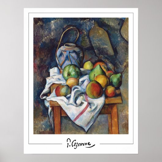 Paul Cézanne Zedign Art Poster #241 (Voorkant)