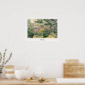 Paul Cézanne Zedign Art Poster #246 (Keuken)