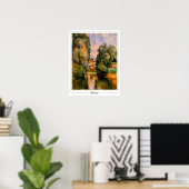 Paul Cézanne Zedign Art Poster #29 (Thuiskantoor)