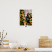 Paul Cézanne Zedign Art Poster #29 (Keuken)