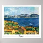 Paul Cézanne Zedign Art Poster #35 (Voorkant)