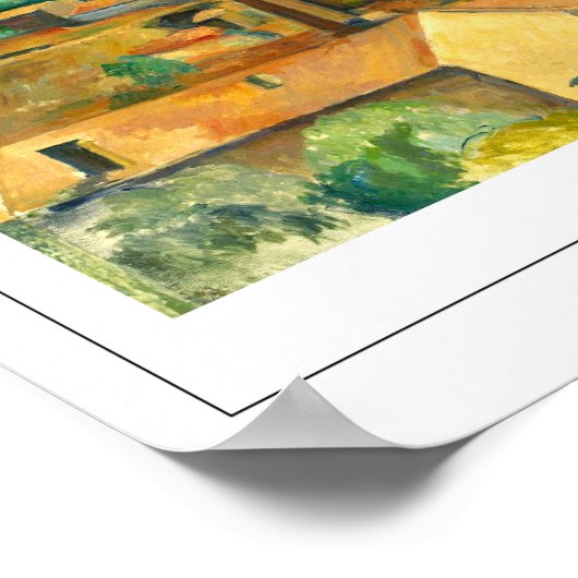 Paul Cézanne Zedign Art Poster #35 (Hoek)