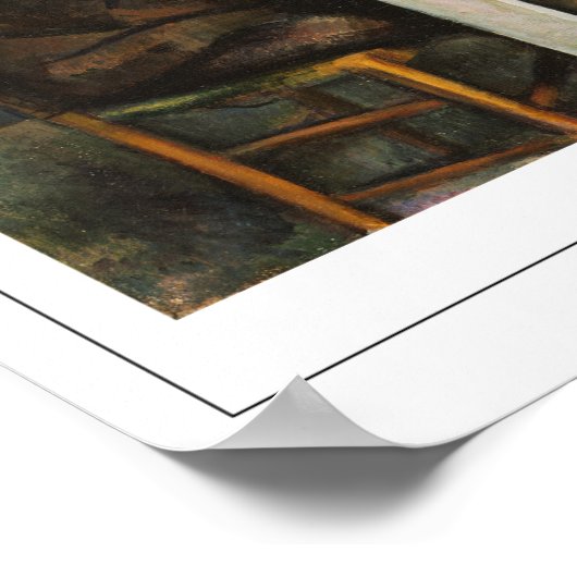 Paul Cézanne Zedign Art Poster #386 (Hoek)