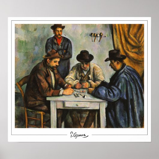 Paul Cézanne Zedign Art Poster #386 (Voorkant)