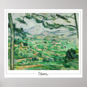 Paul Cézanne Zedign Art Poster #422 (Voorkant)