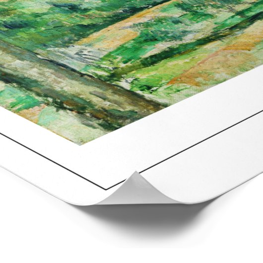 Paul Cézanne Zedign Art Poster #422 (Hoek)