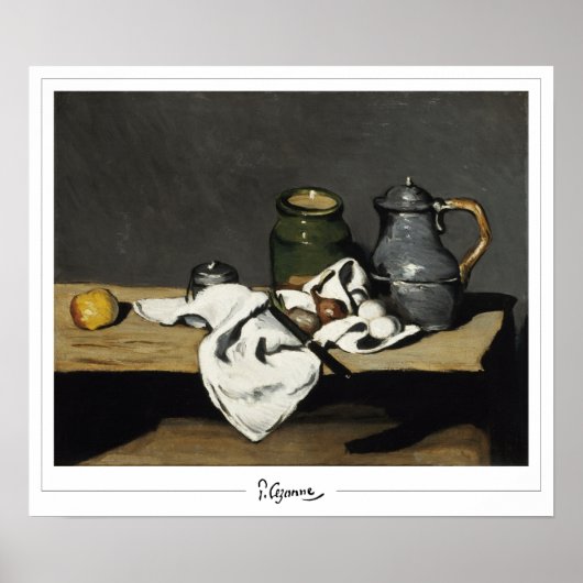 Paul Cézanne Zedign Art Poster #43 (Voorkant)