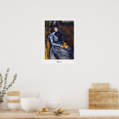 Paul Cézanne Zedign Art Poster #45 (Keuken)