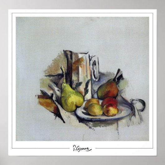 Paul Cézanne Zedign Art Poster #459 (Voorkant)